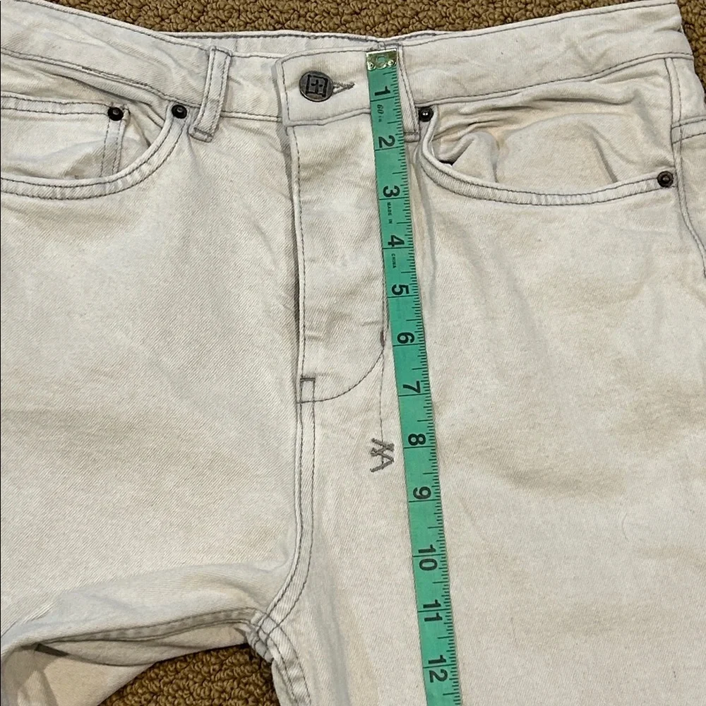 Ksubi Bullet Habits White Jeans size 29 Baggy Streetwear Acubi